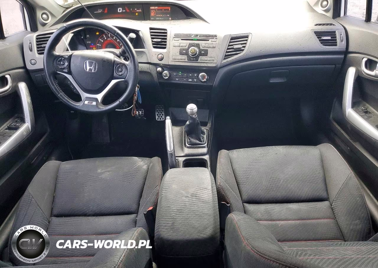 2012 Honda Civic Si VIN:2HGFG4A52CH707593 - 8