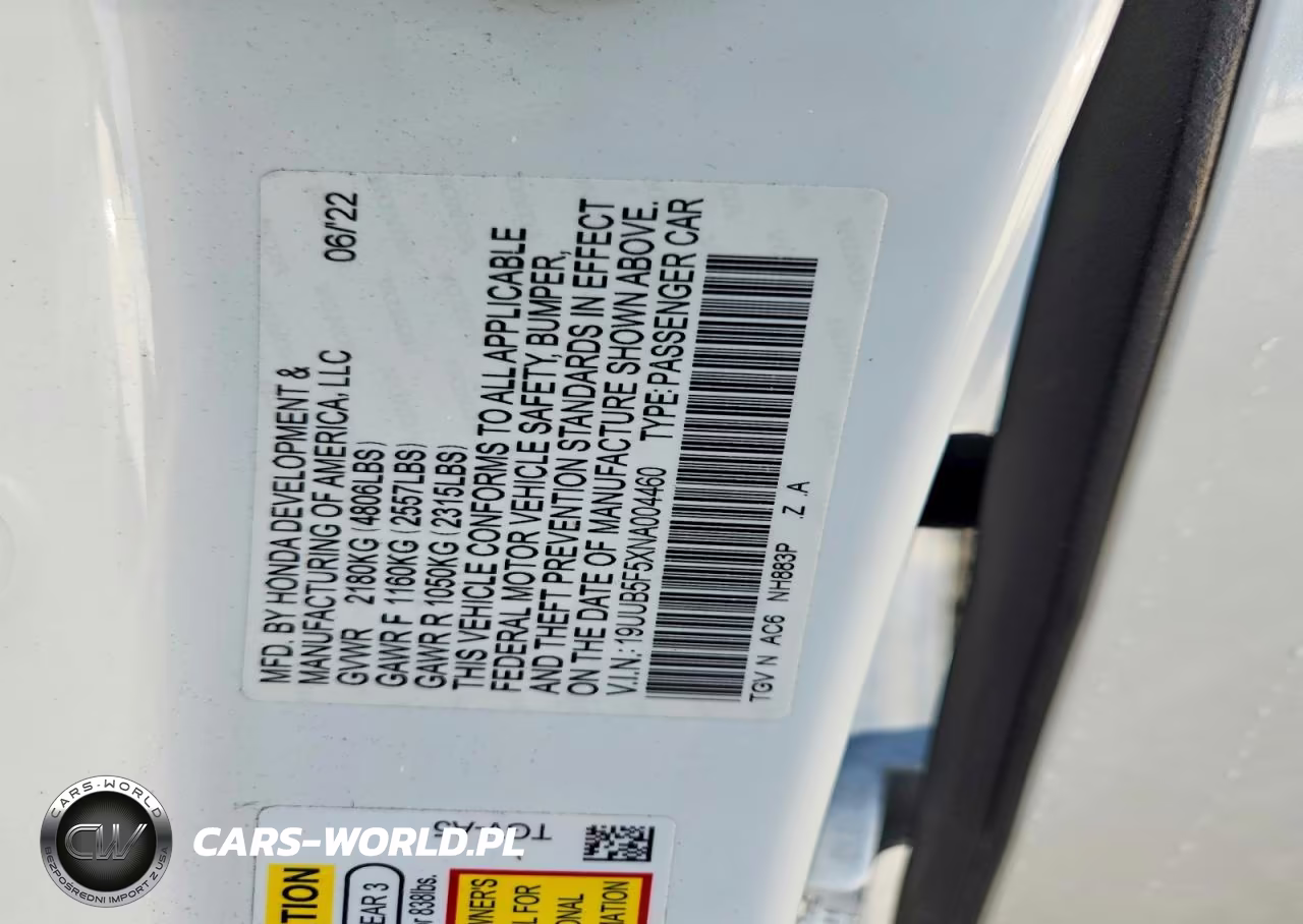 2022 Acura Tlx Tech A VIN:19UUB5F5XNA004460 - 13