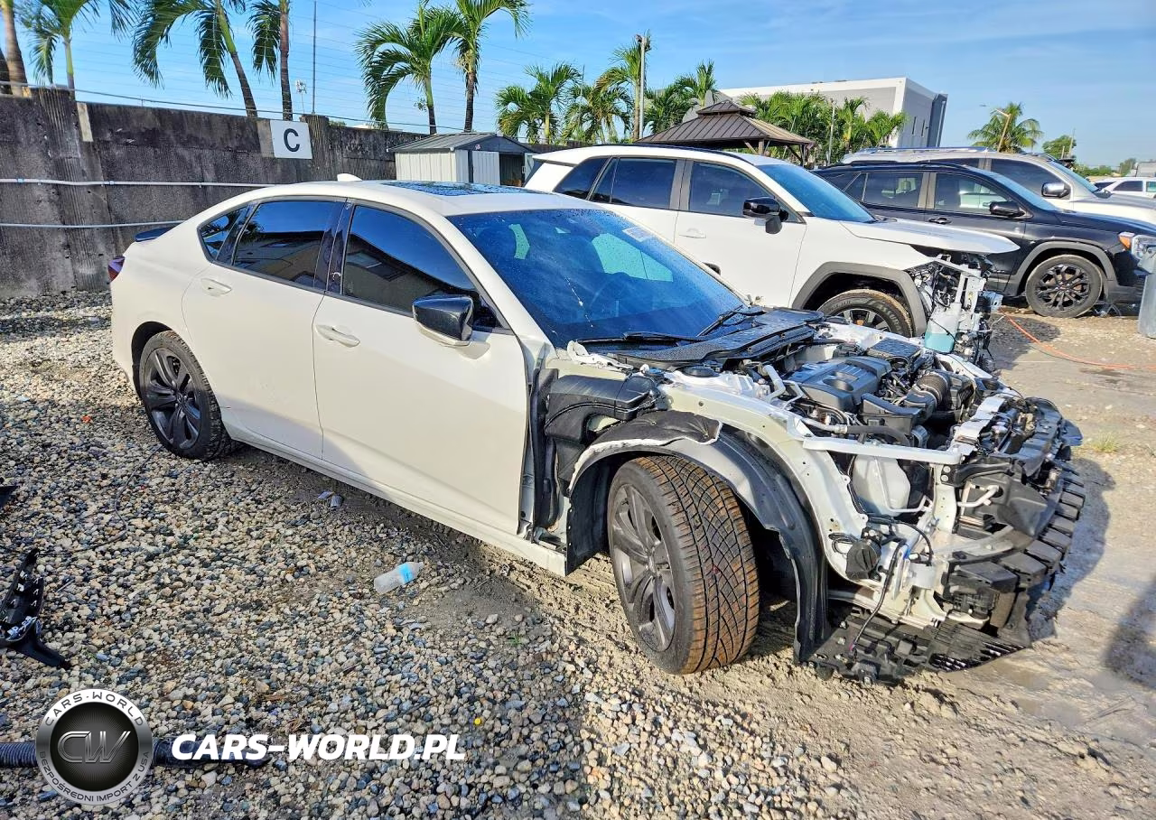 2022 Acura Tlx Tech A VIN:19UUB5F5XNA004460 - 4