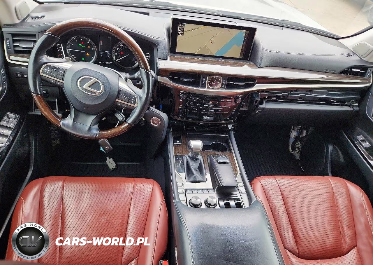 2017 Lexus Lx 570 VIN:JTJHY7AX0H4237234 - 8