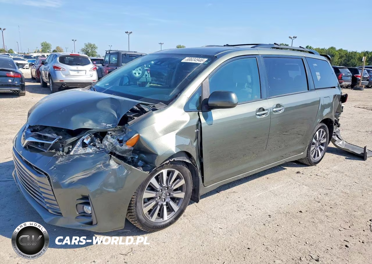 2019 Toyota Sienna Xle Premium 7-Passenger