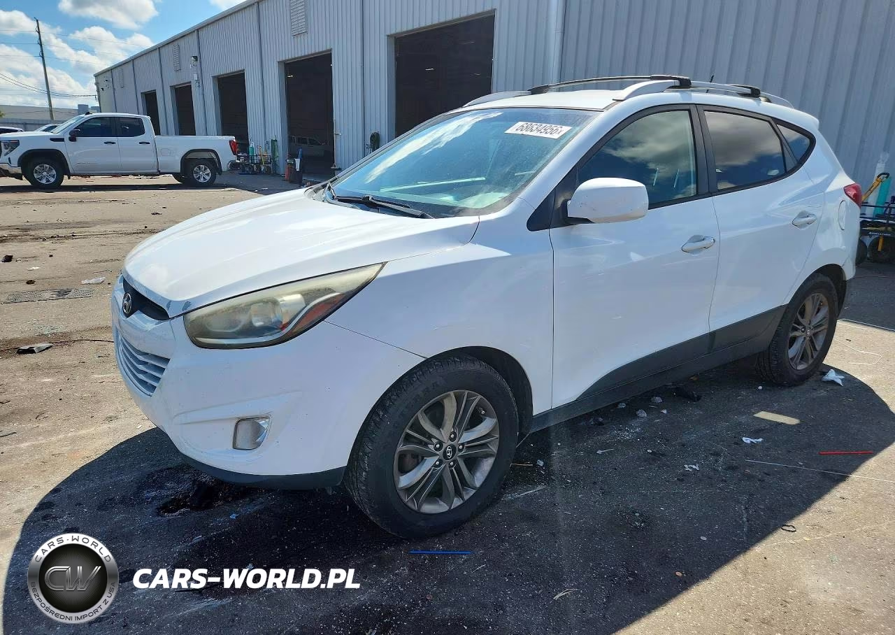 2014 Hyundai Tucson Se VIN:KM8JU3AGXEU922311 - 1