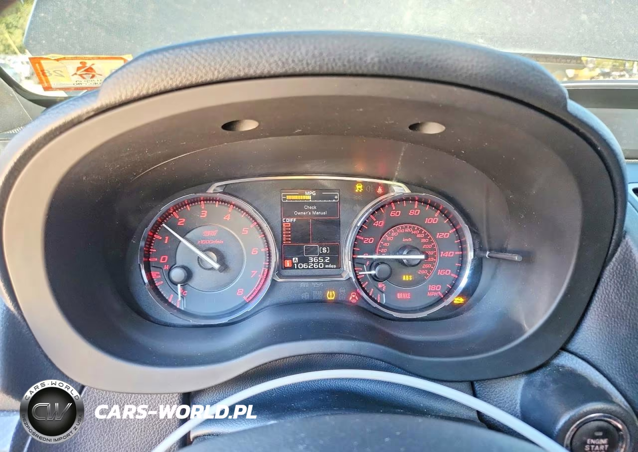 2017 Subaru Wrx Sti Limited VIN:JF1VA2Z61H9833552 - 9
