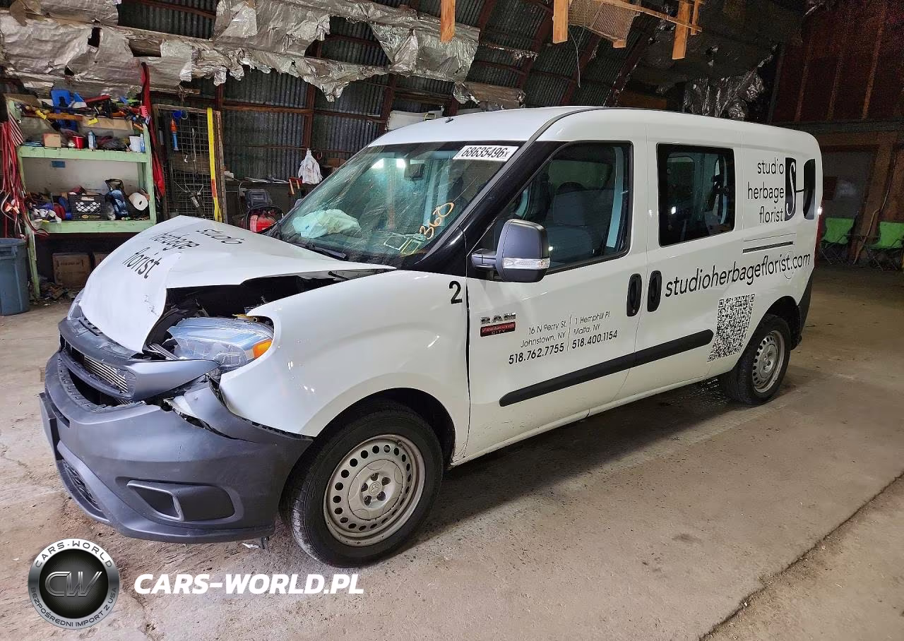 2021 Ram Promaster City VIN:ZFBHRFAB7M6V27275 - 1
