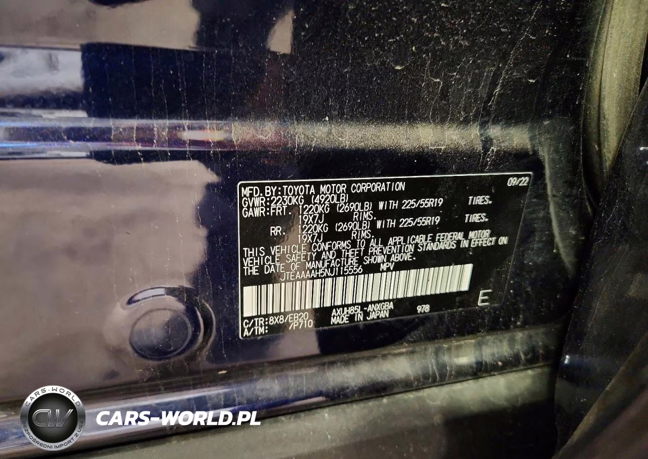 2022 Toyota Venza Xle VIN:JTEAAAAH5NJ115556 - 12