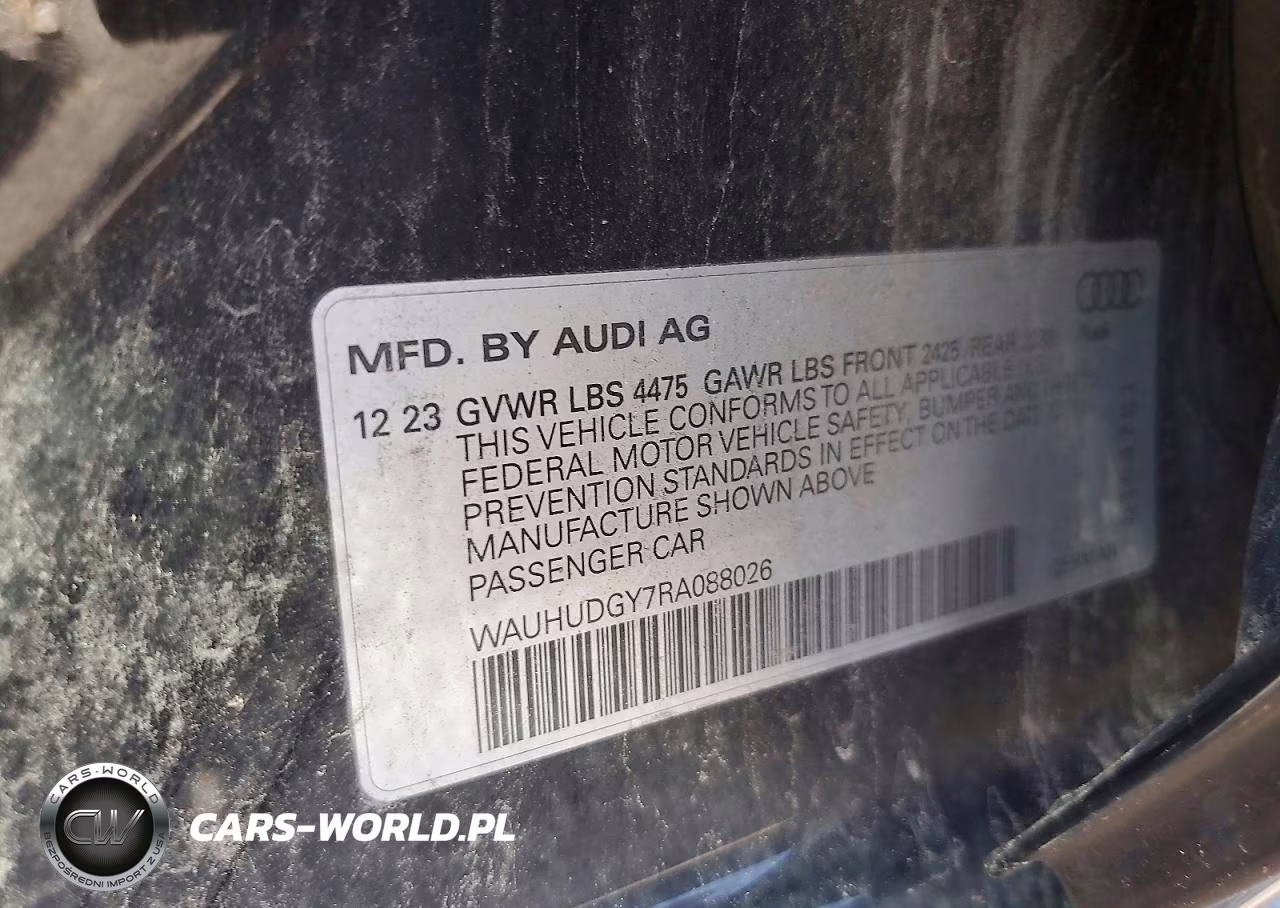 2024 Audi A3 Premium Plus VIN:WAUHUDGY7RA088026 - 12