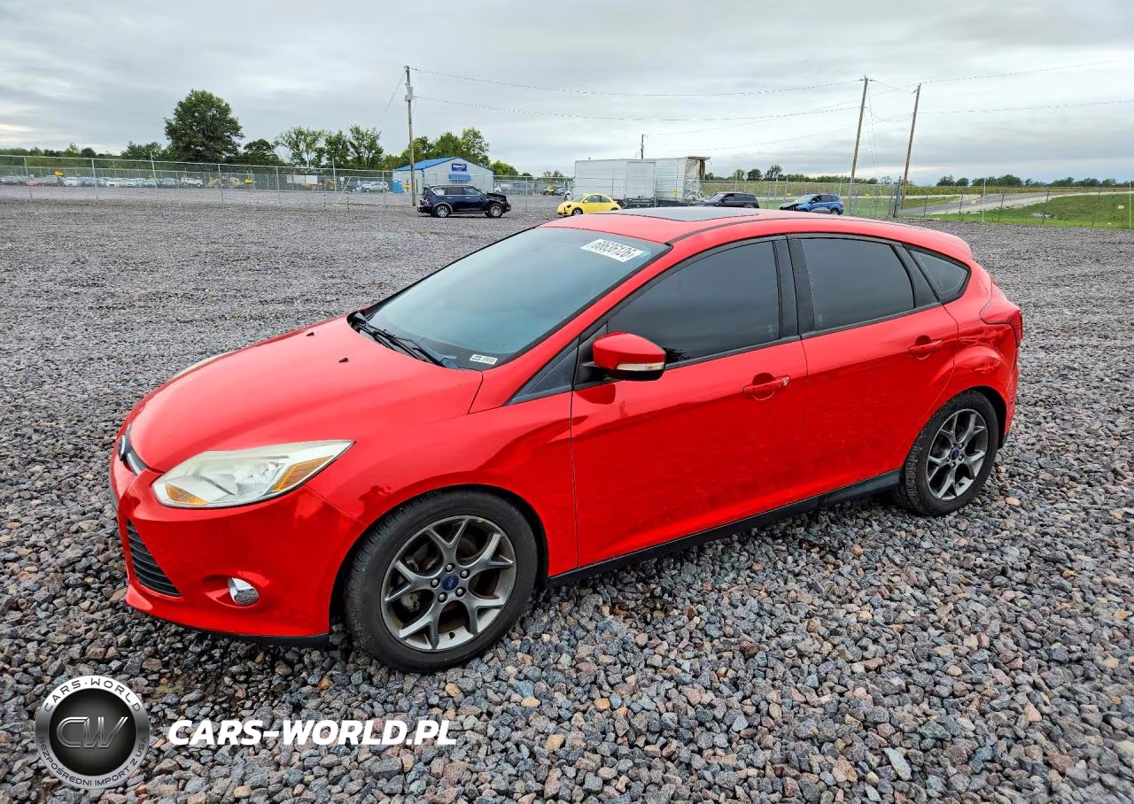 2014 Ford Focus Se VIN:1FADP3K22EL106488 - 1