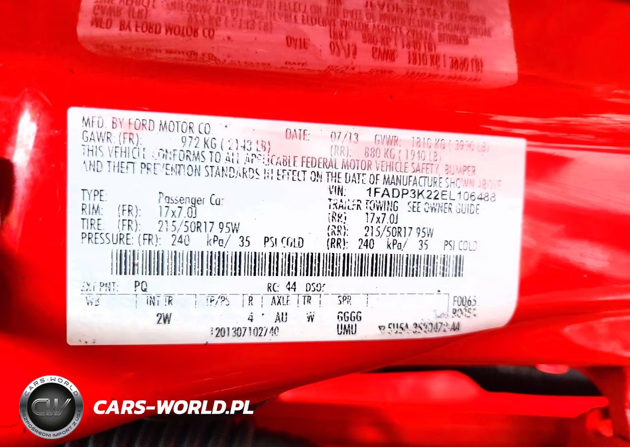 2014 Ford Focus Se VIN:1FADP3K22EL106488 - 13