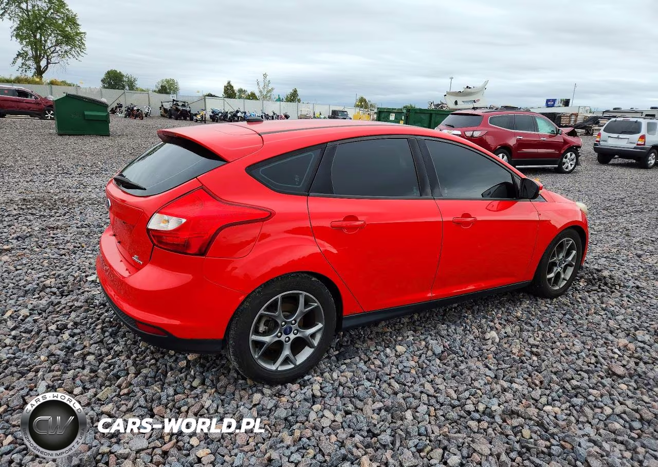 2014 Ford Focus Se VIN:1FADP3K22EL106488 - 3