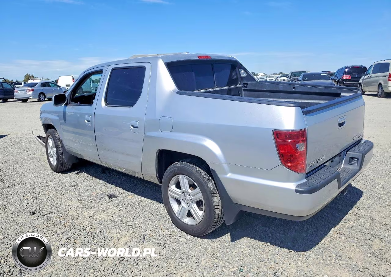 2011 Honda Ridgeline Rtl VIN:5FPYK1F57BB452013 - 2