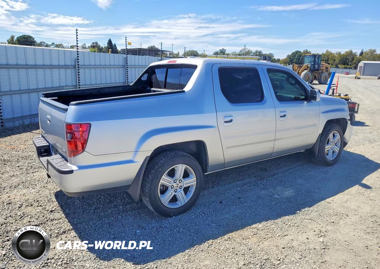2011 Honda Ridgeline Rtl VIN:5FPYK1F57BB452013 - 3
