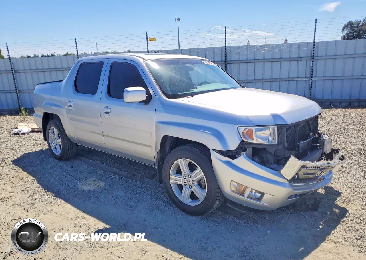 2011 Honda Ridgeline Rtl VIN:5FPYK1F57BB452013 - 4