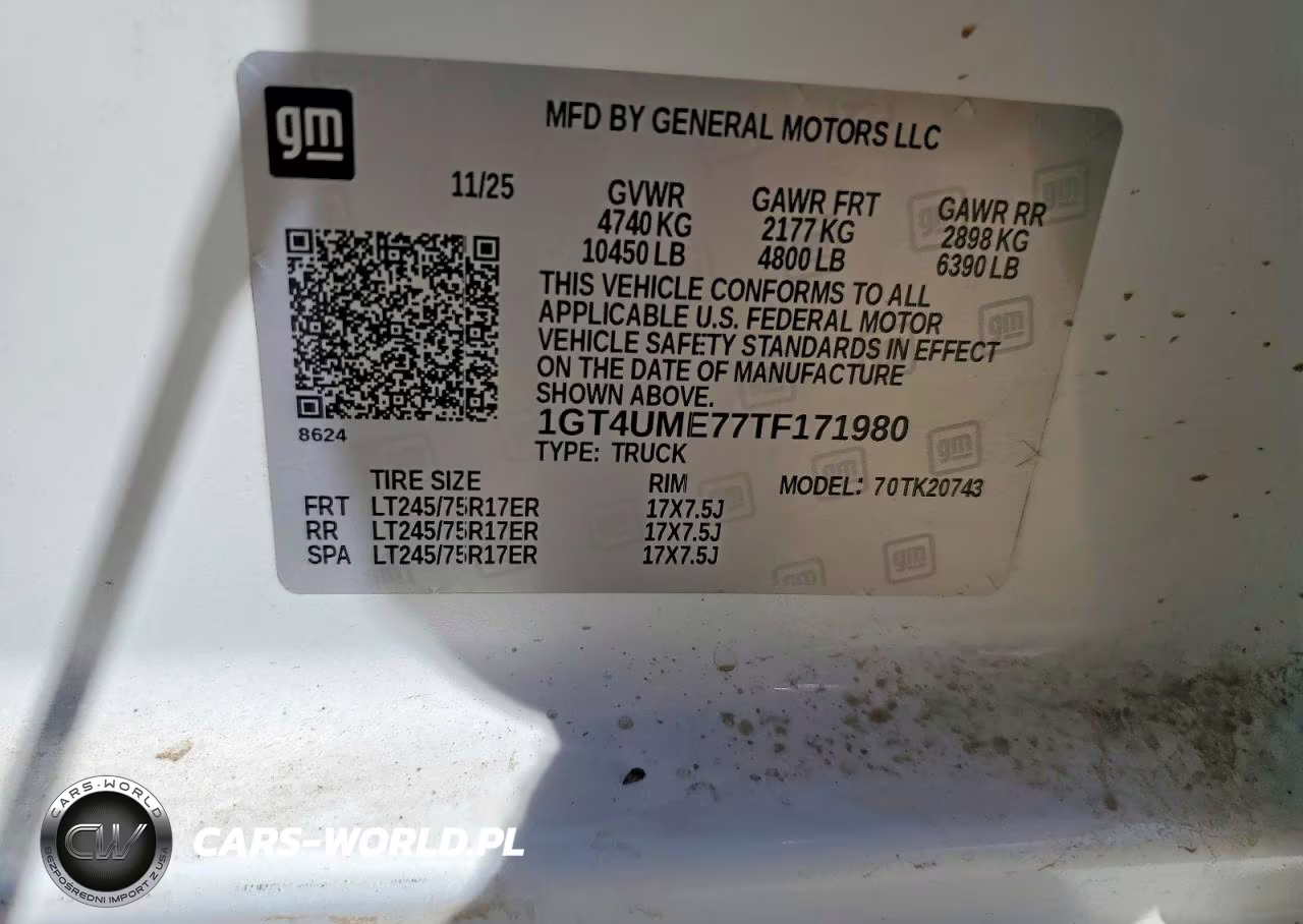 2026 GMC Sierra K2500 Sle VIN:1GT4UME77TF171980 - 12