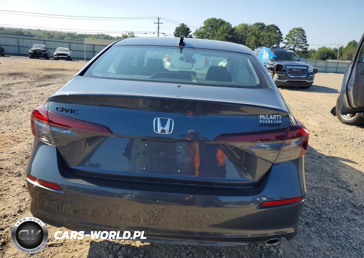 2026 Honda Civic Sport VIN:2HGFE2F54TH517359 - 6