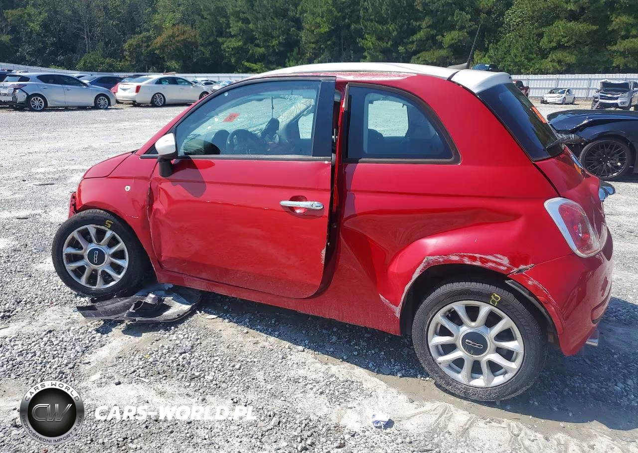 2017 Fiat 500 Pop VIN:3C3CFFKR5HT569701 - 2