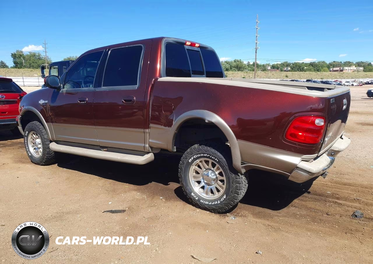 2002 Ford F150 Supercrew VIN:1FTRW08L62KC34994 - 2