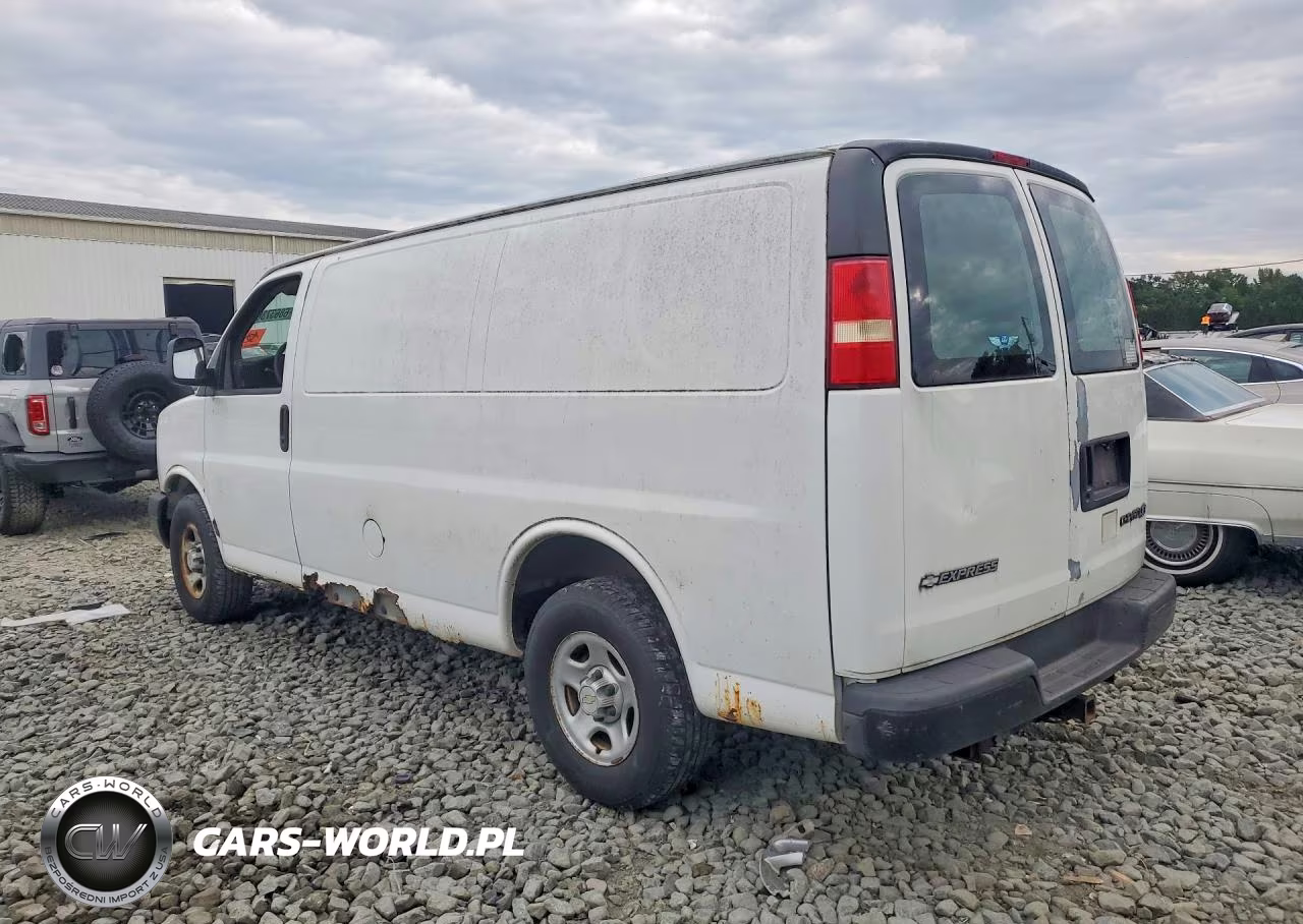 2006 Chevrolet Express G1500 VIN:1GCFG15T761126180 - 2