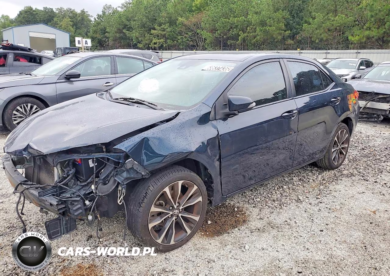 2018 Toyota Corolla Se VIN:5YFBURHE5JP816694 - 1