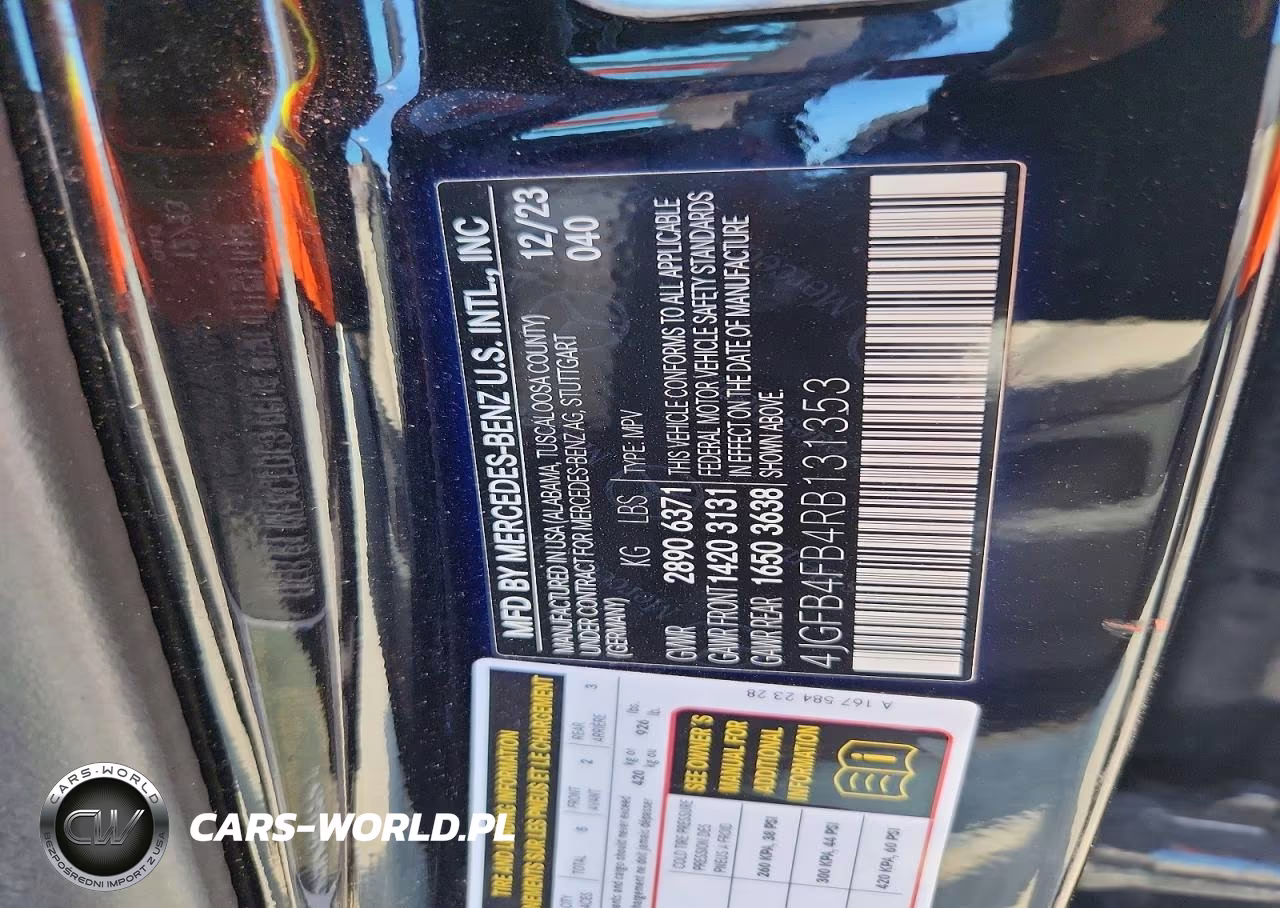 2024 Mercedes-Benz Gle 350 4Matic VIN:4JGFB4FB4RB131353 - 12
