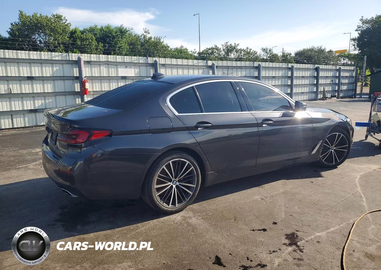2021 BMW 540 I VIN:WBA53BJ05MCF98727 - 3