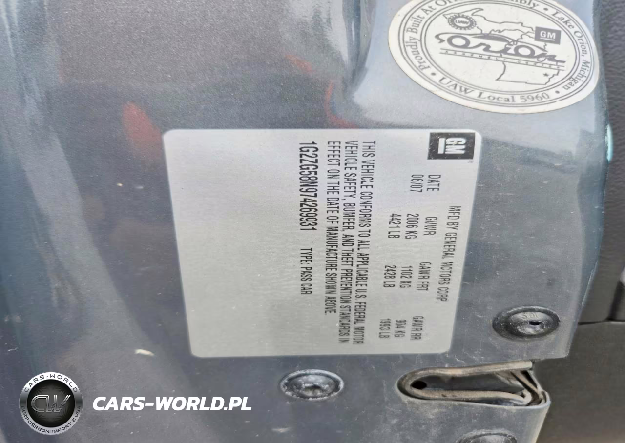 2007 Pontiac G6 Base VIN:1G2ZG58N974269931 - 13