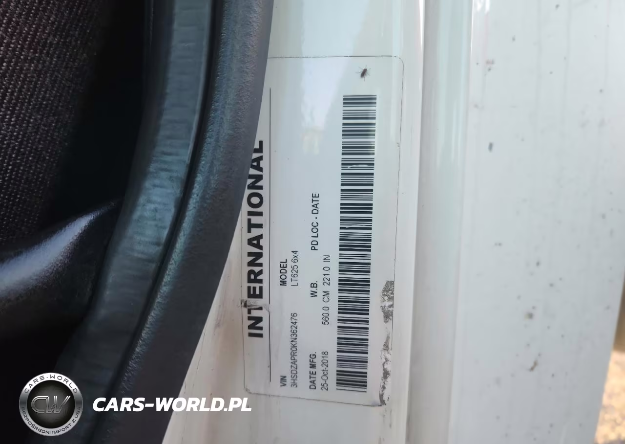 2019 International Lt625 VIN:3HSDZAPR0KN362476 - 12