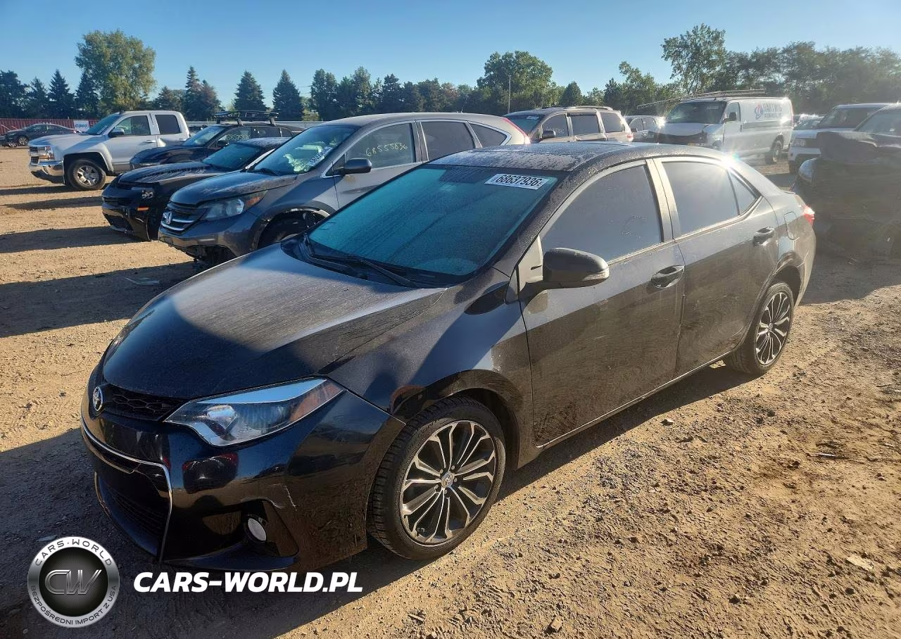 2014 Toyota Corolla S Plus VIN:2T1BURHE1EC141481 - 1