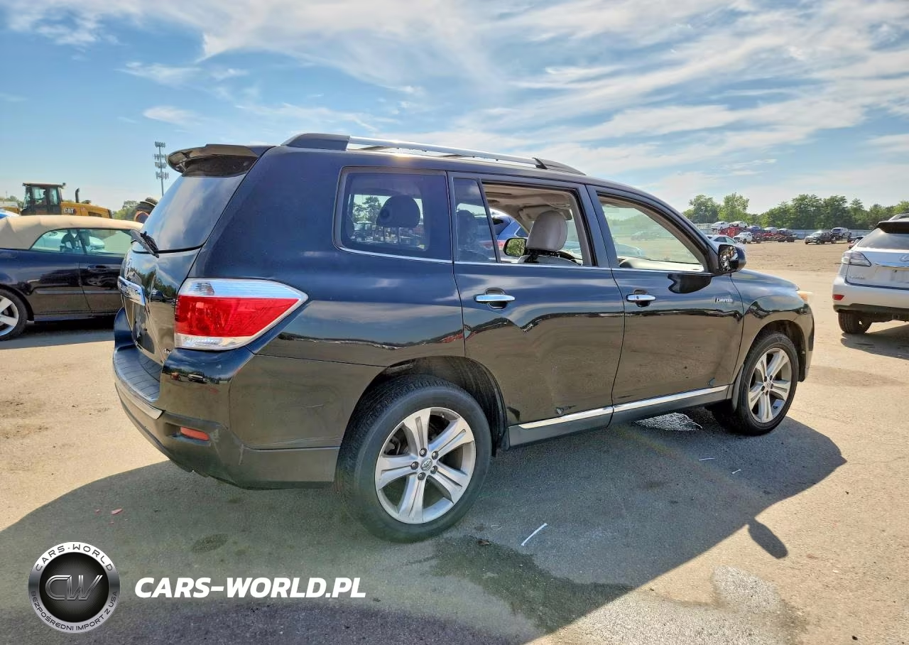 2012 Toyota Highlander Limited VIN:5TDDK3EH0CS124220 - 3