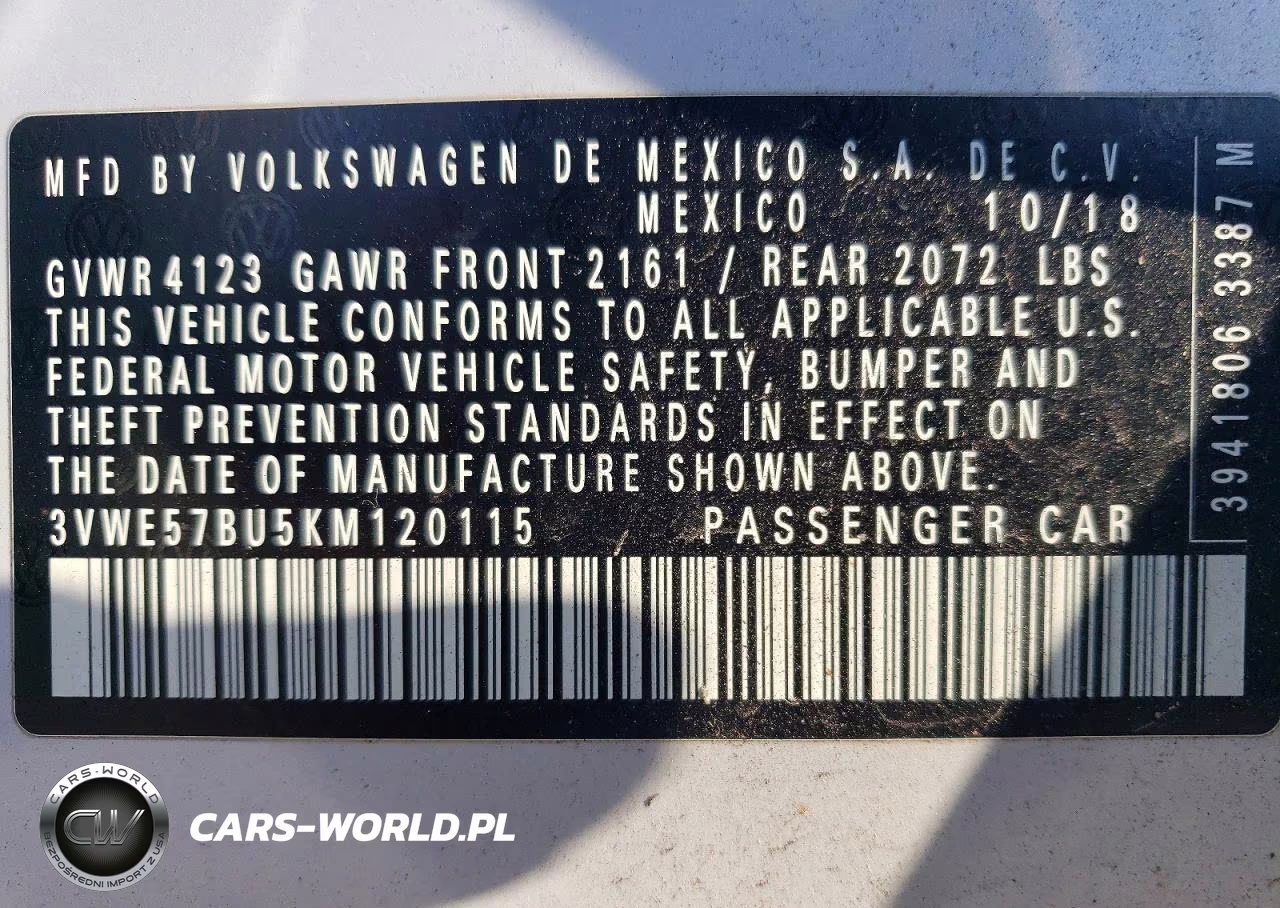 2019 Volkswagen Jetta Sel VIN:3VWE57BU5KM120115 - 13