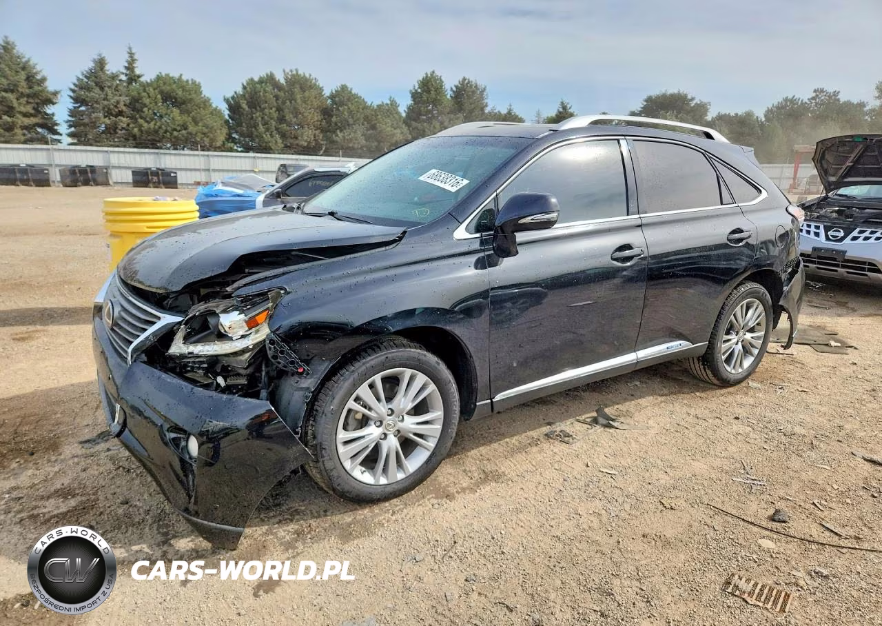 2013 Lexus Rx 450H VIN:JTJBC1BA1D2445706 - 1