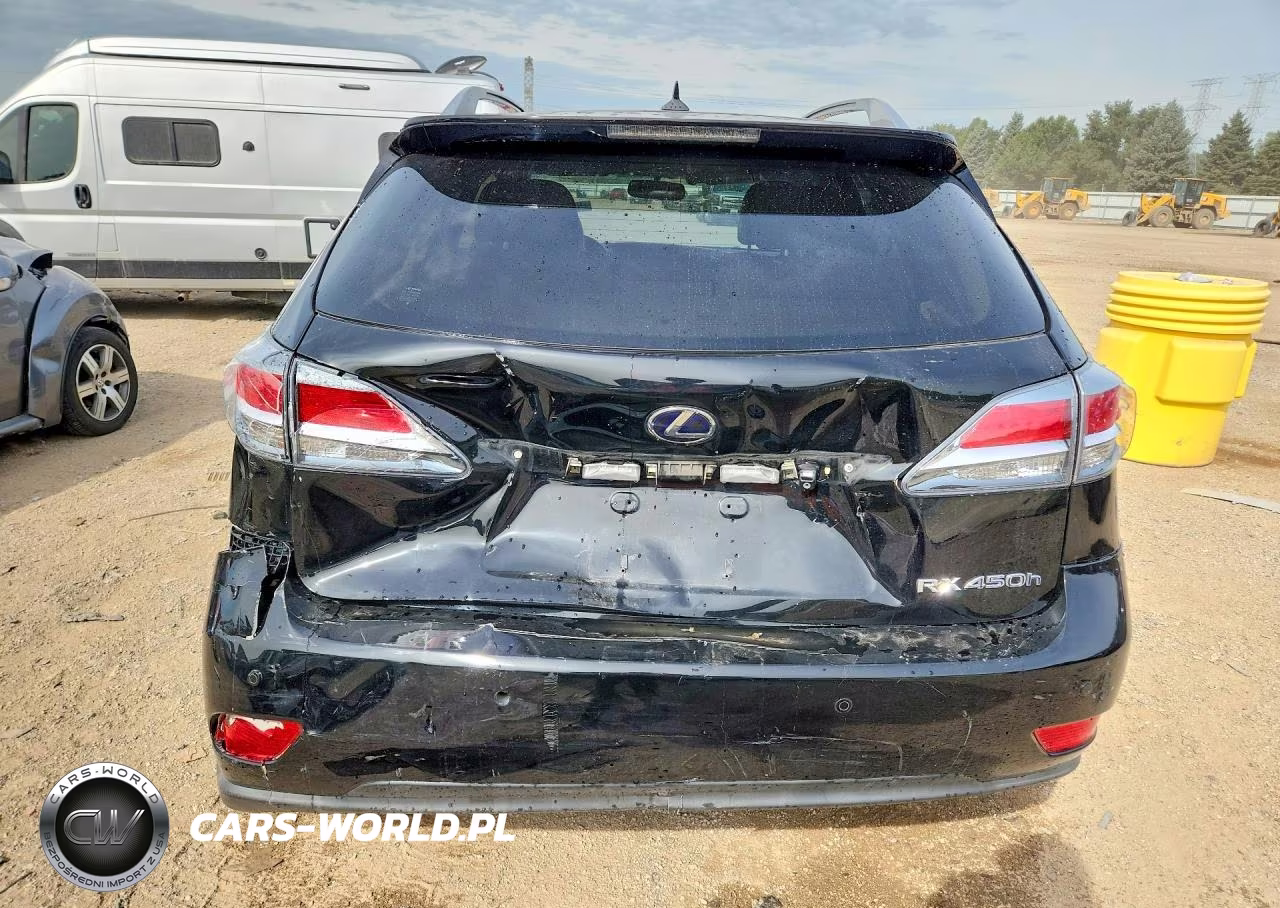 2013 Lexus Rx 450H VIN:JTJBC1BA1D2445706 - 6