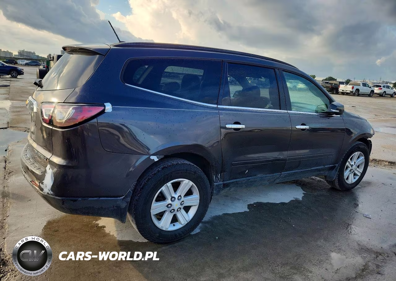 2014 Chevrolet Traverse Lt VIN:1GNKRHKD7EJ372053 - 3