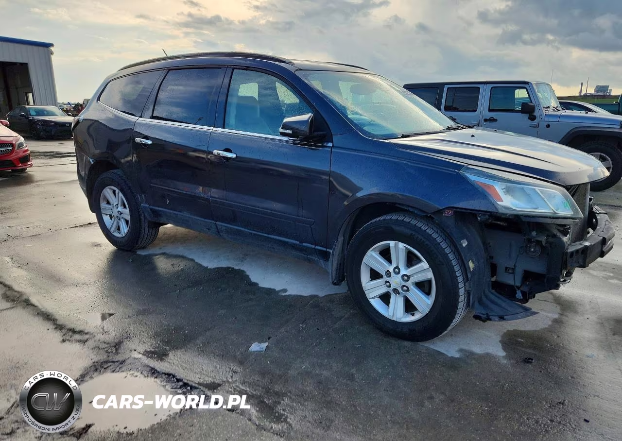 2014 Chevrolet Traverse Lt VIN:1GNKRHKD7EJ372053 - 4