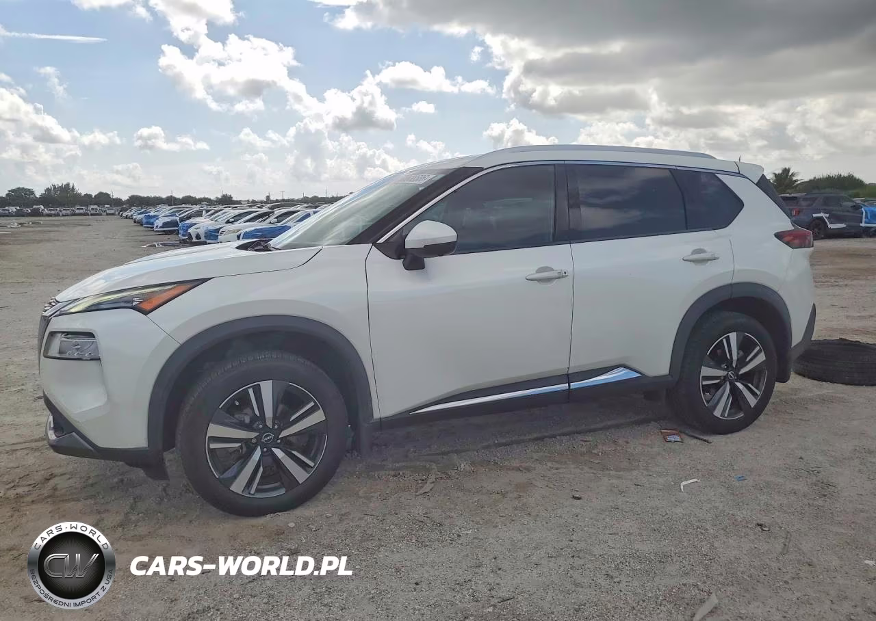 2022 Nissan Rogue Sl VIN:5N1BT3CA8NC696078 - 1