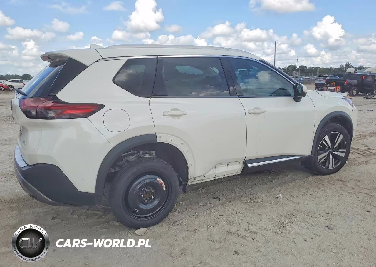 2022 Nissan Rogue Sl VIN:5N1BT3CA8NC696078 - 3