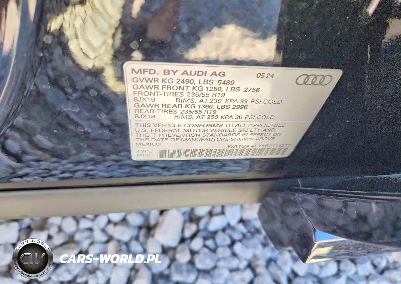 2024 Audi Q5 Premium 45 VIN:WA1GAAFY5R2114277 - 13