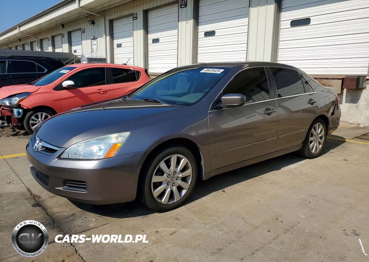 2007 Honda Accord Ex VIN:1HGCM66597A028635 - 1