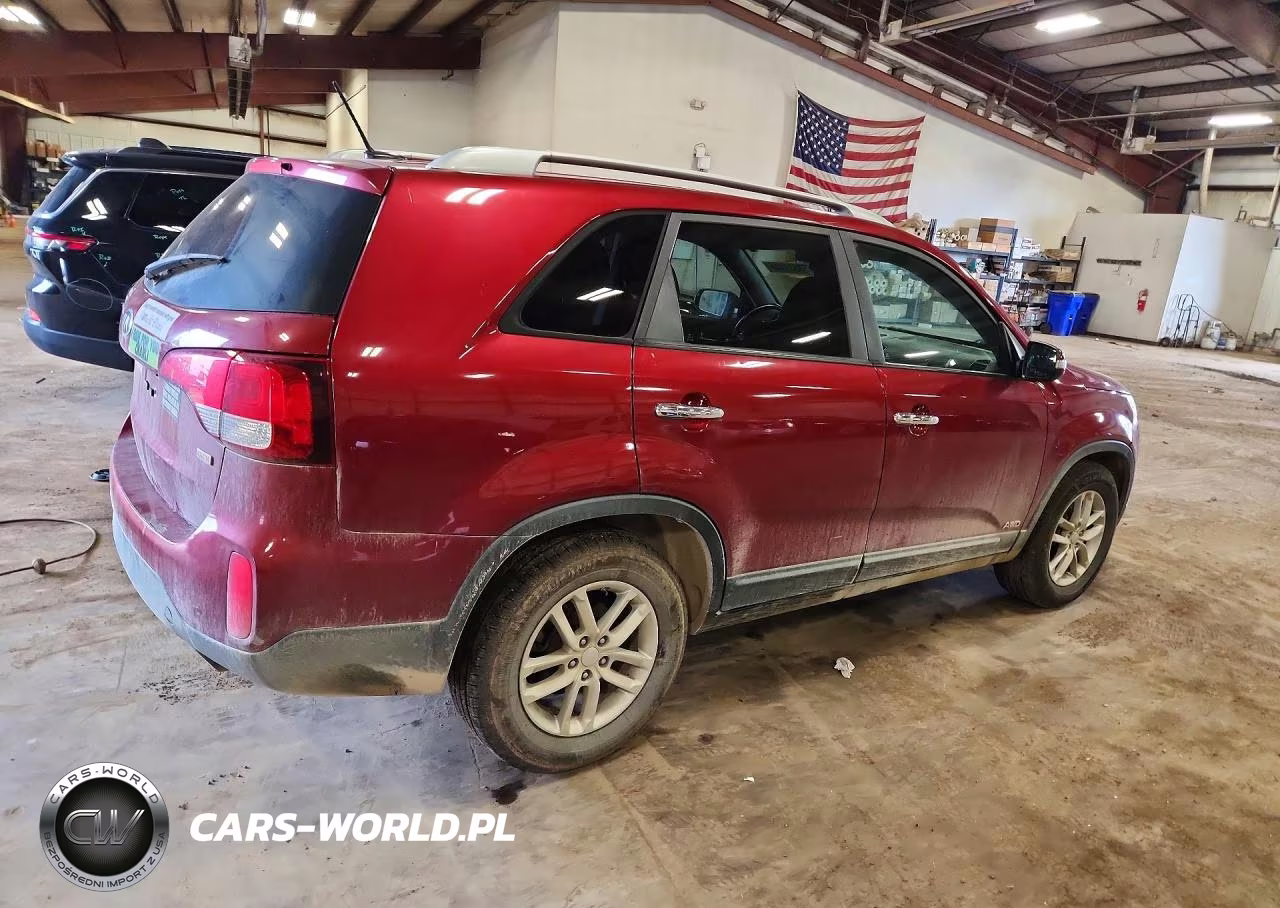 2014 Kia Sorento Lx VIN:5XYKTDA65EG516088 - 3