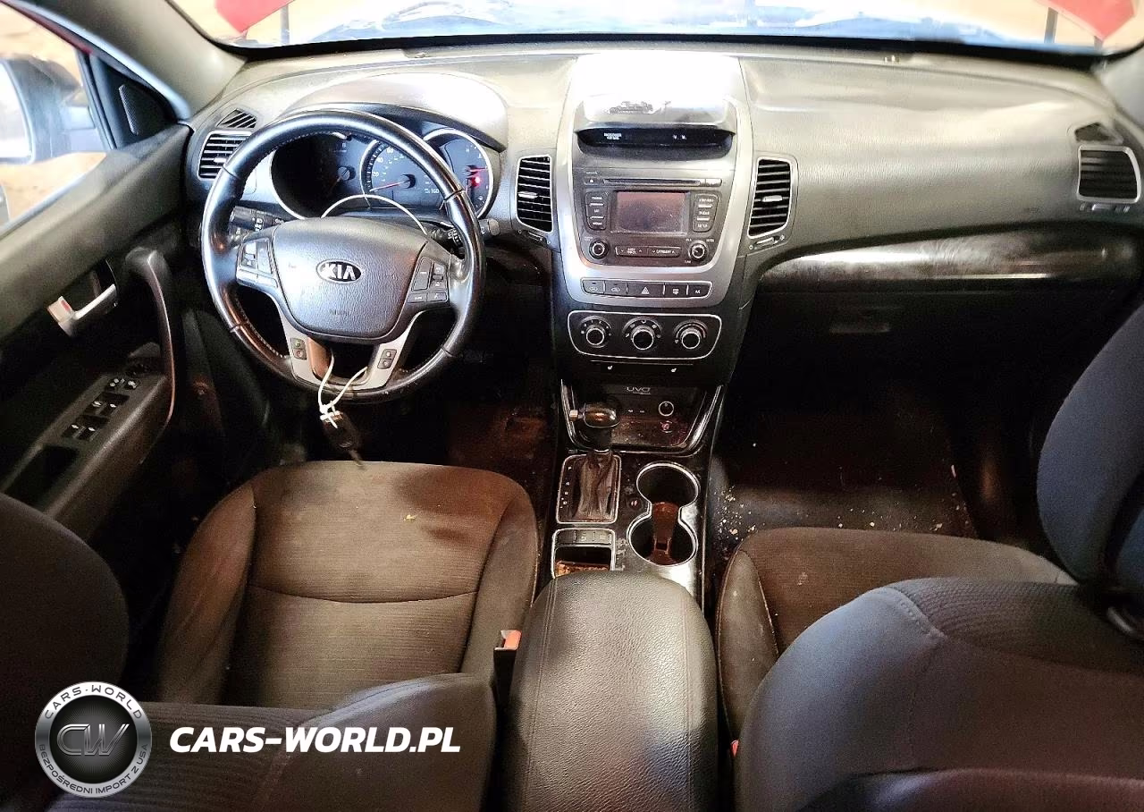 2014 Kia Sorento Lx VIN:5XYKTDA65EG516088 - 8