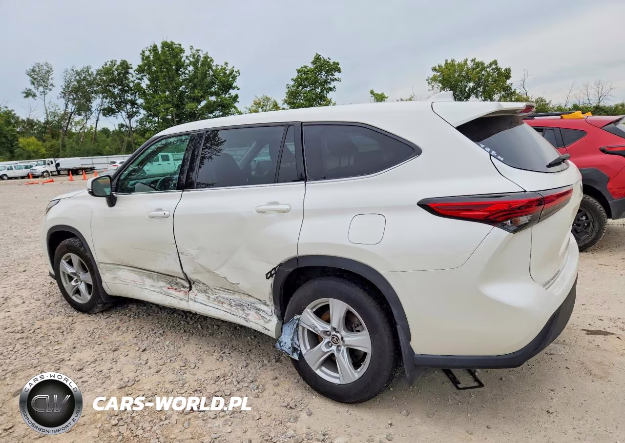 2021 Toyota Highlander Le VIN:5TDBZRBH2MS536277 - 2
