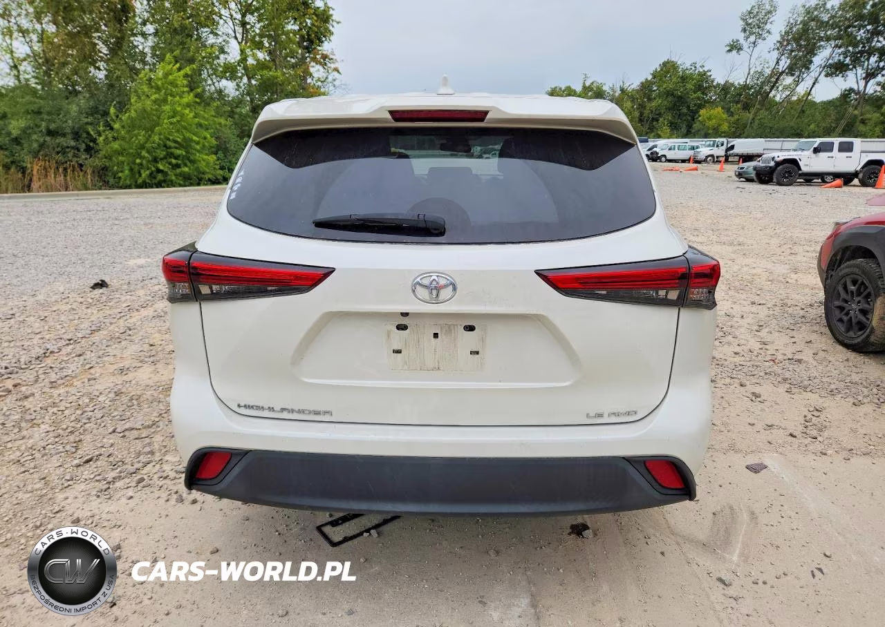 2021 Toyota Highlander Le VIN:5TDBZRBH2MS536277 - 6