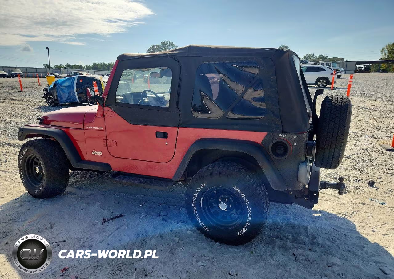 2000 Jeep Wrangler - Tj Se VIN:1J4FA29P6YP718524 - 2