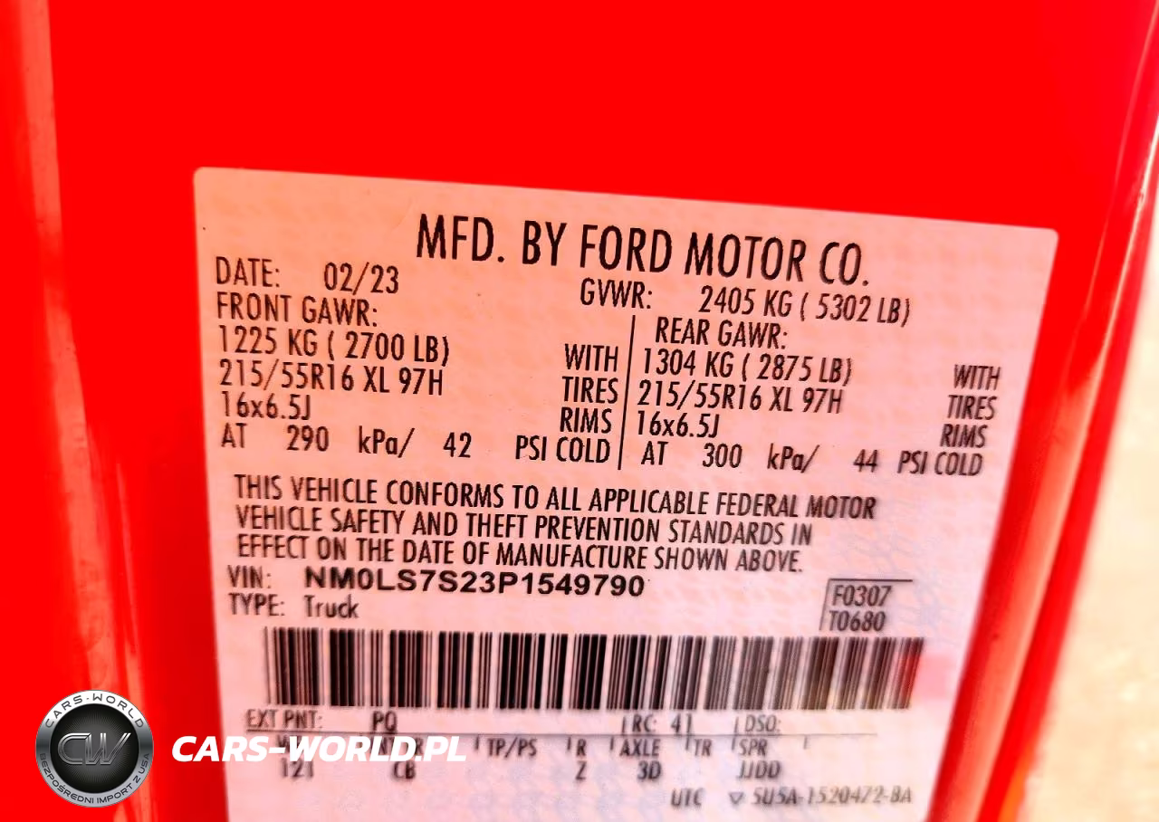 2023 Ford Transit Connect Xl Delivery Van VIN:NM0LS7S23P1549790 - 13