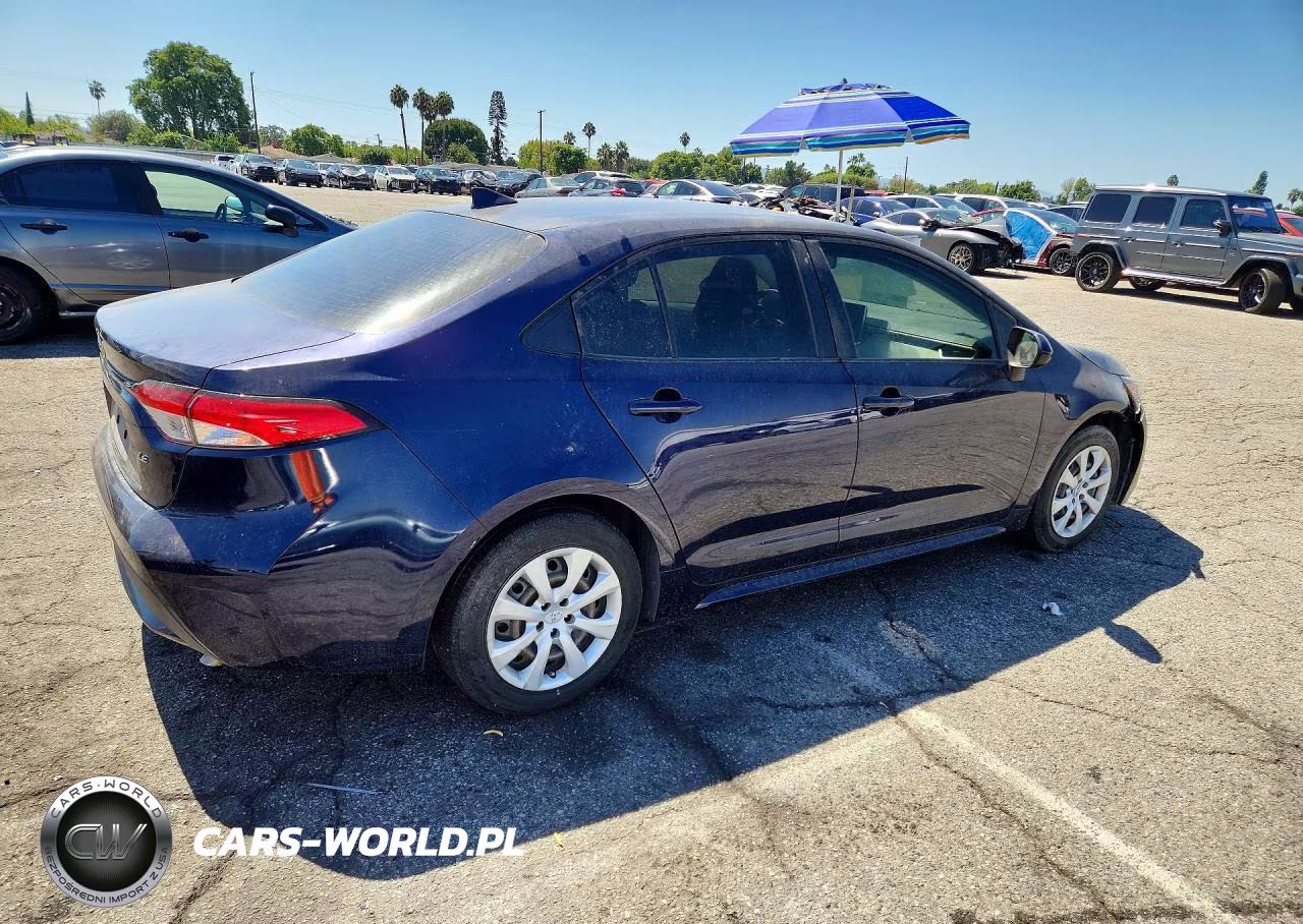 2020 Toyota Corolla Le VIN:JTDEPRAE3LJ088511 - 3