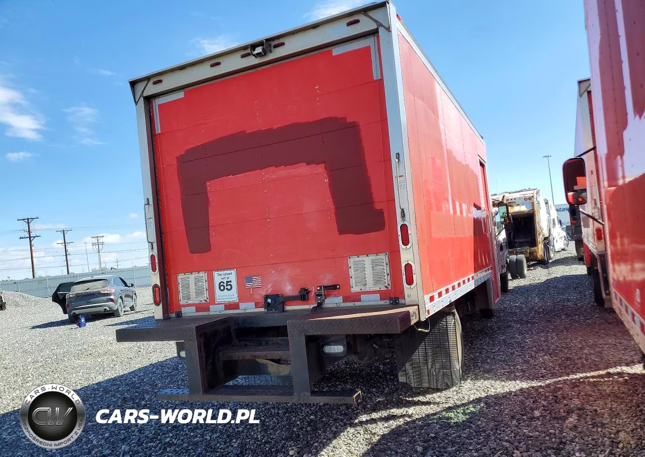 2017 Hino 195 Box Truck VIN:JHHSDM2H6HK005854 - 3
