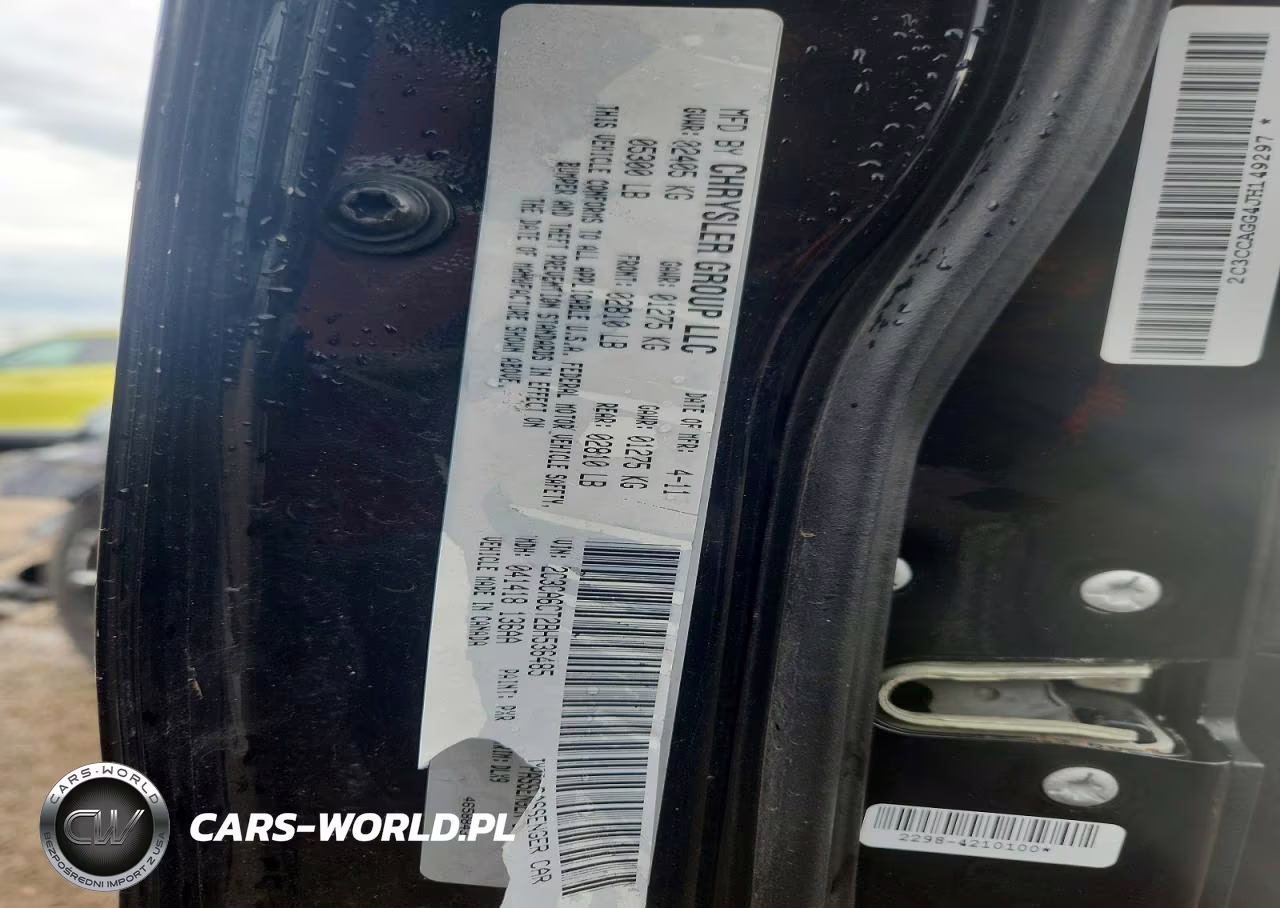 2011 Chrysler 300C VIN:2C3CA6CT2BH536485 - 12