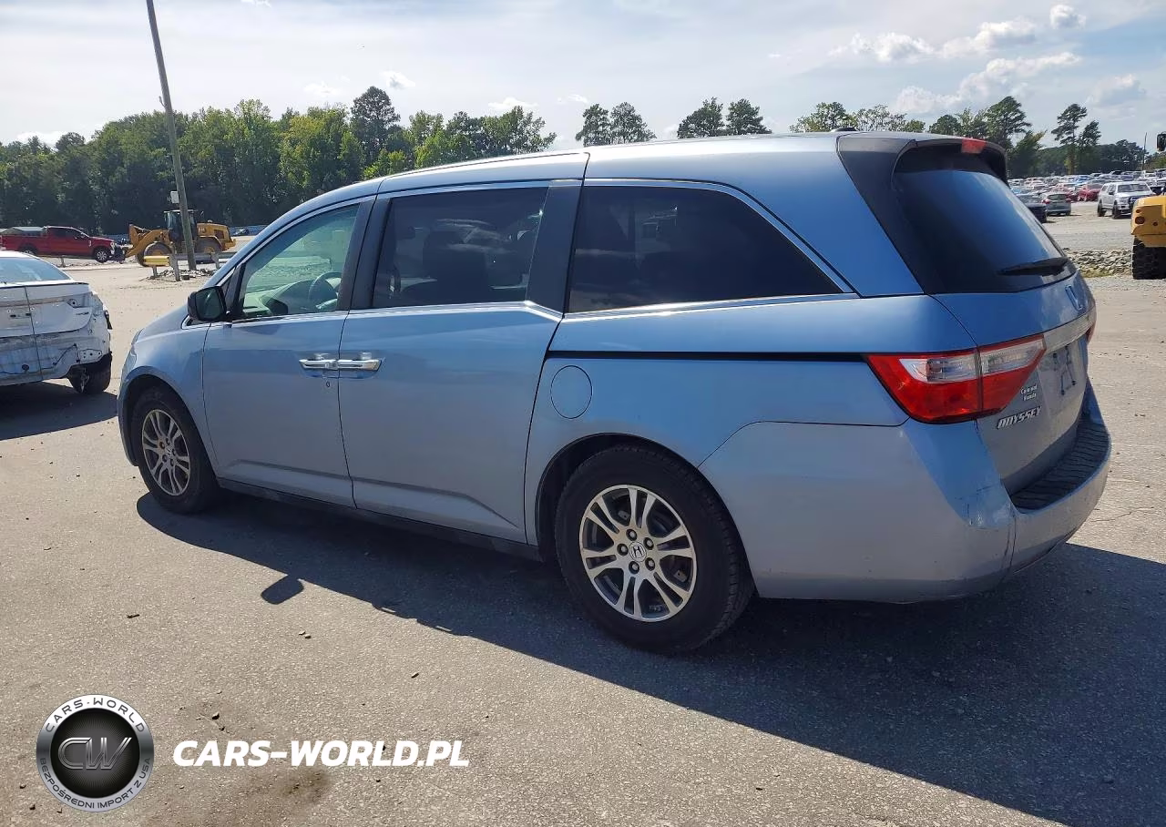 2013 Honda Odyssey Exl VIN:5FNRL5H6XDB043885 - 2