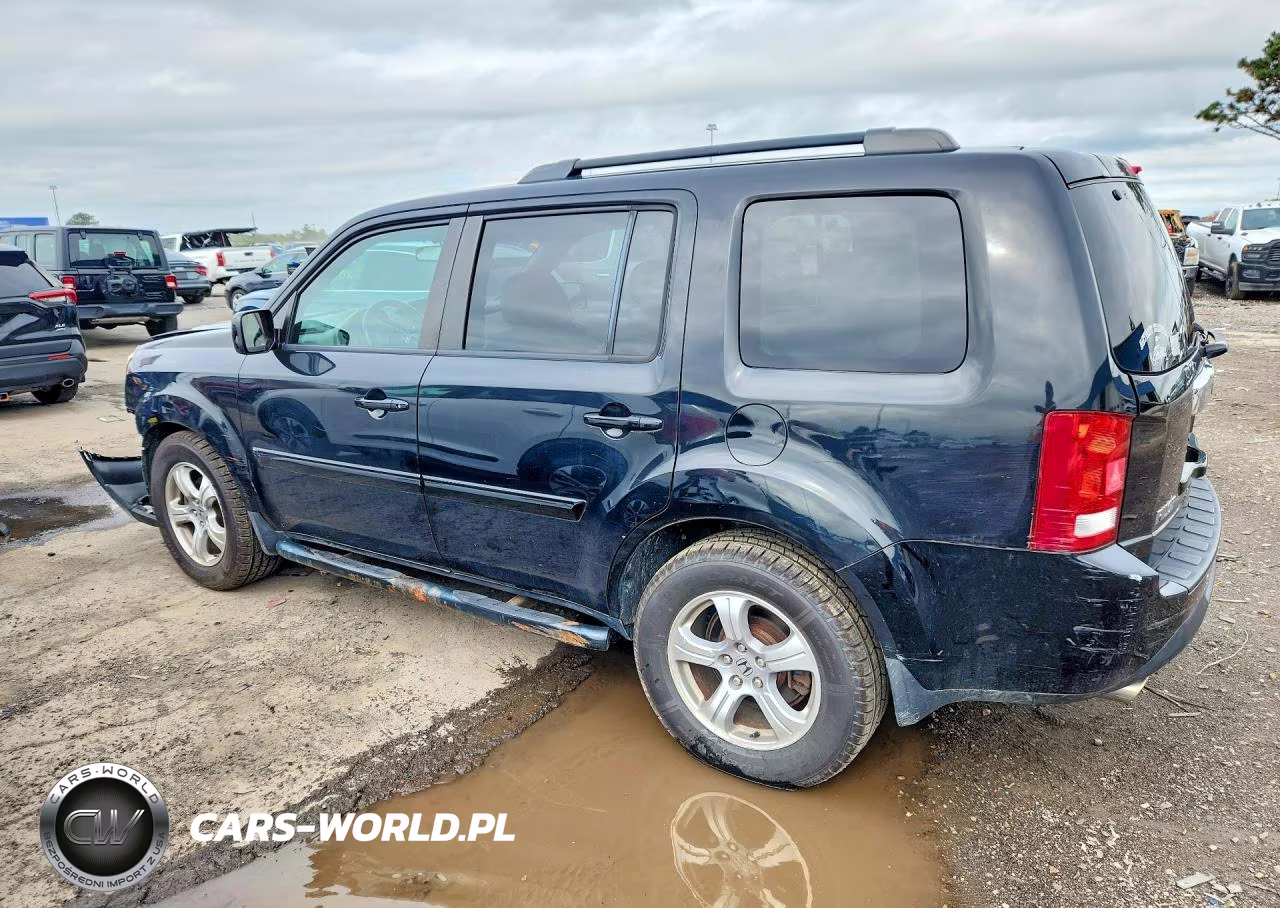 2013 Honda Pilot Exl VIN:5FNYF4H65DB009561 - 2