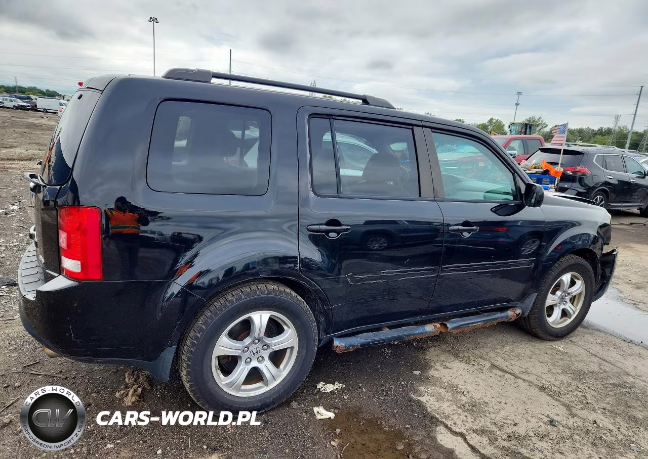 2013 Honda Pilot Exl VIN:5FNYF4H65DB009561 - 3
