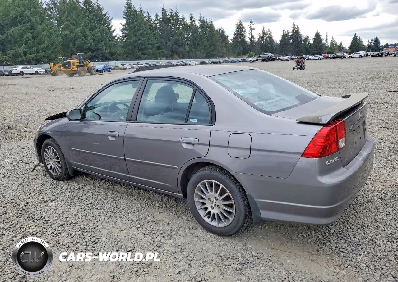 2005 Honda Civic Ex VIN:1HGES26775L006451 - 2